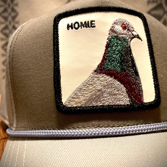 Goorin Bros. Limited Edition Trucker Hat - HOMIE - "Pigeon 100" - Picture 2 of 5